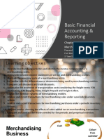 Financial Reporting for Merchandising Businesses