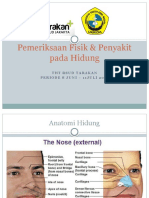 Bimbingan - Anatomi, Fisiologi, Anamnesis, Pemeriksaan Fisik & Penyakit Hidung