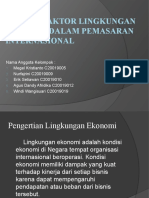 Faktor-Faktor Lingkungan Ekonomi Dalam Pemasaran Internasional KLPK 3
