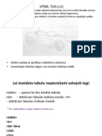 HTML Tabulas: - Attēlu Sadala Ar Grafikas Redaktoru Sektoros - Izmantojot Tabulas Tegus, Tos Ievieto Tabulas Veidā