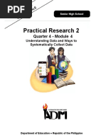 Practical Research 2: Quarter 4 - Module 4