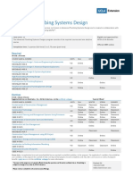 Advanced Plumbing Systems Design: Certificate