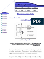 5- Structural Design of Piles