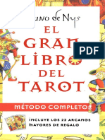 El Gran Libro Del Tarot by Bruno de Nys