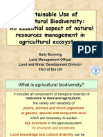 Sustainable Use of Agricultural Biodiversity: An Essential Aspect of Natural Resources Management in Agricultural Ecosystems