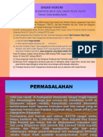 Paparan Rencana Kenaikan Njop (Power Point)