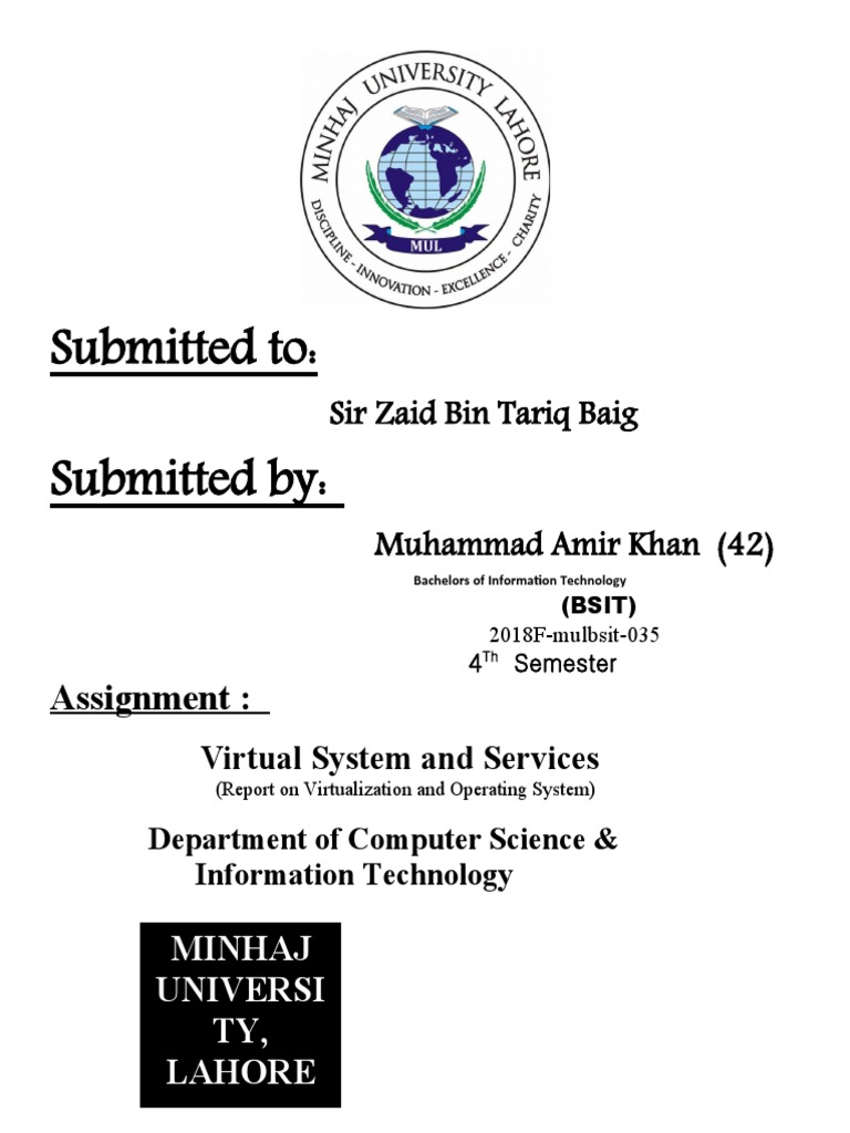 Assignment No.1 (Visualization and Operating System) | PDF ...