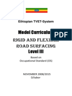 Level-III Mc of Rigid and Flexible Road Surfacing