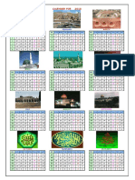 Calender for Muslims