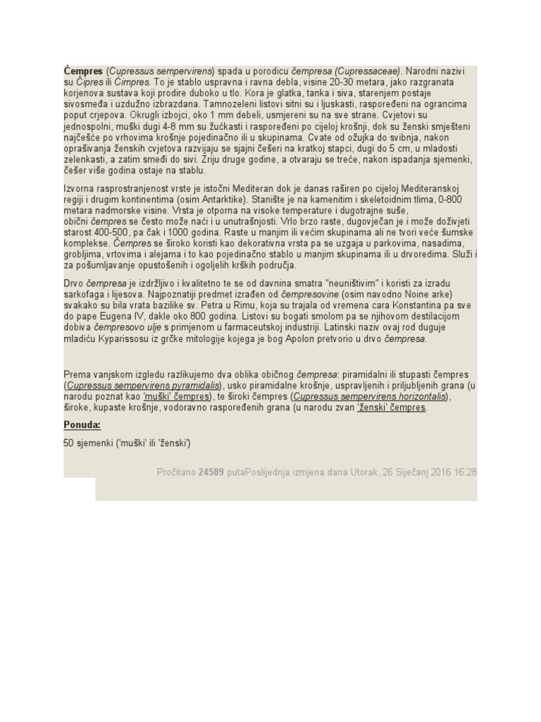 Čempres | PDF