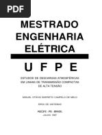 ESTUDOS DE DESCARGAS ATMOSFÉRICAS EM LINHAS DE TRANSMISSÃO COMPACTAS DE ALTA TENS