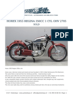 Horex 1953 Regina 350cc 1 Cyl Ohv 2705