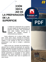 La Protección Anticorrosiva y La Calidad de La Preparación de Superficie