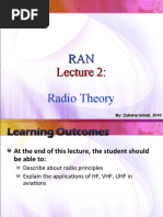 RAN Radio Theory: By: Zuliana Ismail, 2010