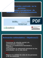 Planificación centrada en la persona estrategias de intervención y acompañamiento