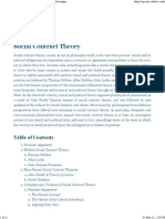Social Contract Theory Internet Encyclopedia of Philosophy