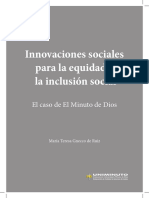 Innovaciones Sociales Equidad Inclusion Social