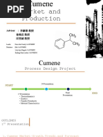 Cumene Process Design