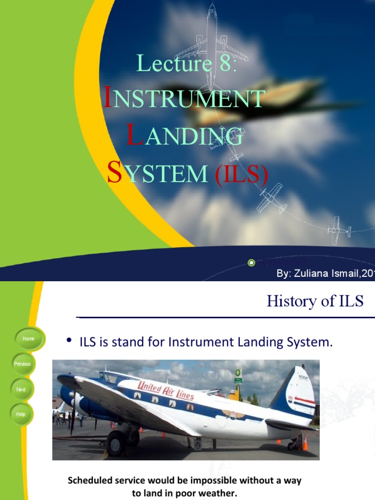 Overview of Instrument Landing System | PDF | Telecommunications ...