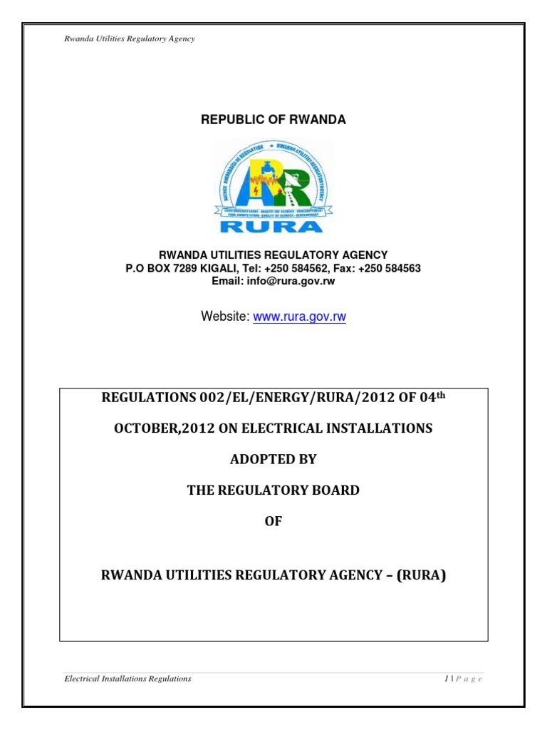 NATIONAL RULES FOR ELECTRICAL INSTALLATIONS PDF visual data 7