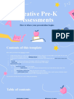 Creative Pre-K Assessments by Slidesgo