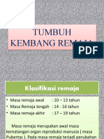 Tumbuh Kembang Remaja