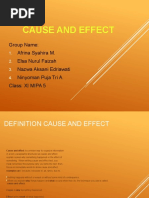 Cause & Effect