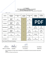 MIT Aurangabad TY EE Time Table March 2021