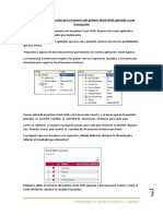 Edición y Personalización de La Instancia Del Pattern Work With Aplicado A Una Transacción