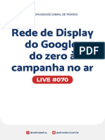 Live 070 - Rede de Display Do Google - Do Zero À Campanha No Ar