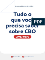 Live 079 - Tudo o Que Você Precisa Saber Sobre CBO