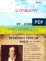 A Thing of Beauty: John Keats' Poem Explained