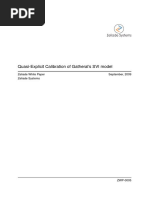 Quasi Explicit Calibration of Gatheral SVI Model