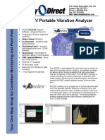 VB1000-V Portable Vibration Analyzer: Features