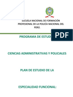 Plan de Estudios EESTP Orden y Seguridad 2018-2019 Enviado