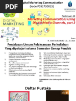 Digital Marketing Communication - Pertemuan 12 - SP TA Ganjil 2021