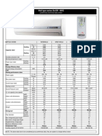 Mitsui Wall Type Series On-Off MVE - Technical Specification