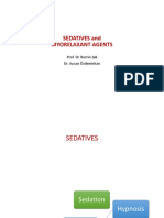 Sedative and Myorelaxation Agents-03.04.20 PDF