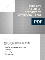 Tort Law Lecture 3