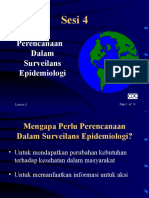 PERENCANAAN SURVEILANS