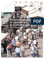 Diccionario Glosario de Metodologia de La Investigación Social Page 0001
