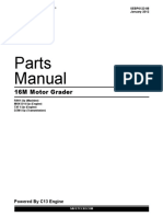 Parts Manual: 16M Motor Grader