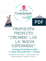 Proyecto Creando Luz en La Nueva Esperanza