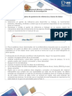 Paso A Paso Empleo de Gestores de Referencia y Bases de Datos