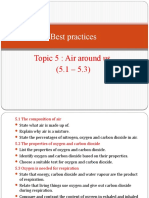 Best Practices: Topic 5: Air Around Us (5.1 - 5.3)