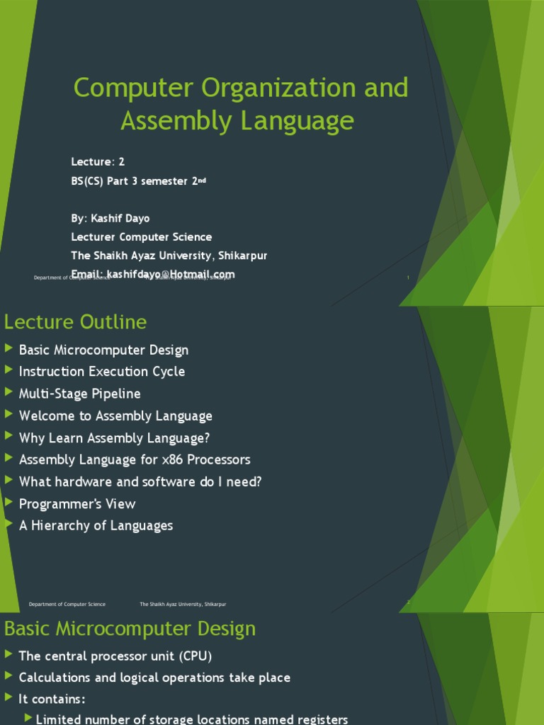 Understanding Assembly Language Basics | PDF | Assembly Language ...