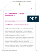Die Meditation Der Lehre Des Hesychasmus _ Deutsche Akademie Für Traditionelles Yoga e.V