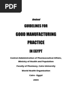 Goodmanufacturing Practice: Guidelines F O R