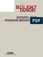Bülent Tanör - Osmanlı Türk Anayasal Gelişmeleri