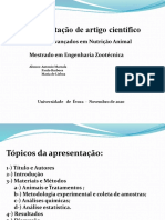 Apresentação Mestrado em Engenharia Zootécnica - Nutrição Animal